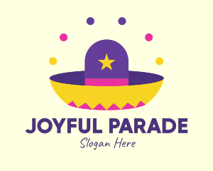Colorful Mexican Hat  logo