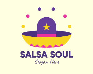 Colorful Mexican Hat  logo