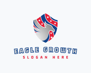 Eagle Shield League logo design