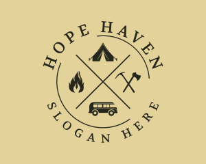 Camping Trip Adventure logo