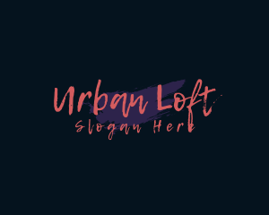 Graffiti Urban Paint logo design