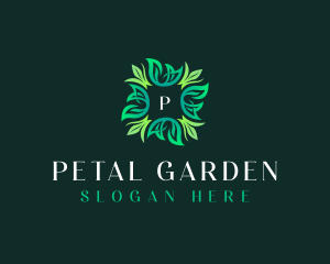 Natural Plant Leaves logo design