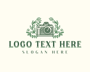 Floral Camera Lens logo