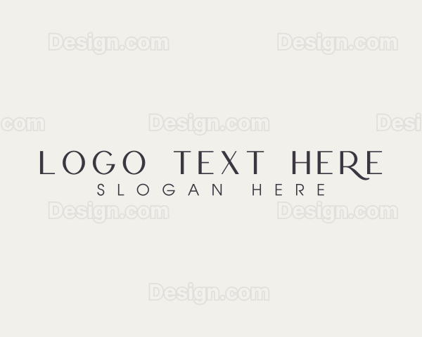 Elegant Classic Lifestyle Logo