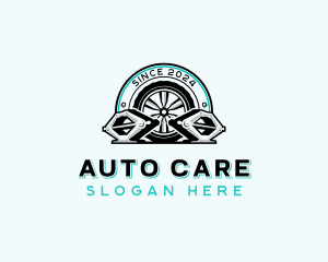 Tire Maintenance Auto Repair logo design