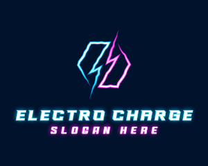 Lightning Energy Bolt logo design