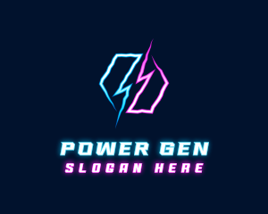 Lightning Energy Bolt logo