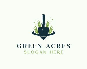 Shovel Grass Gardening logo