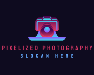 Film Camera Lens logo design