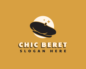 Beret Fashion Hat logo