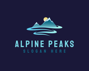 Highland Snow Peak logo design