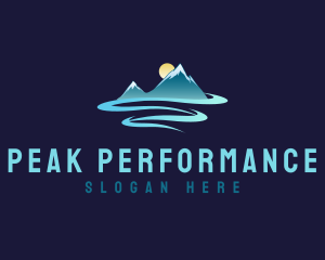 Highland Snow Peak logo design