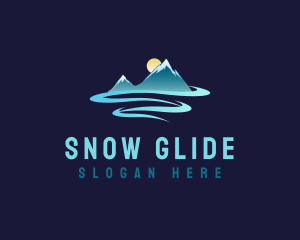 Highland Snow Peak logo design