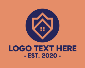 Housing - Realtor House Emblem logo design