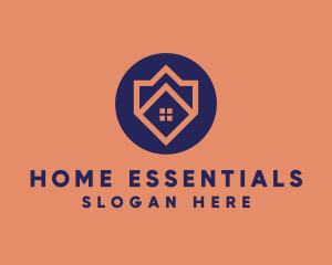 Realtor House Emblem logo design