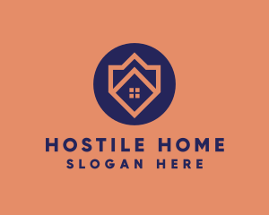 Realtor House Emblem logo design