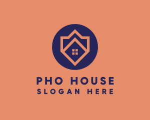 Realtor House Emblem logo design