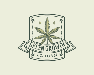 Green Cannabis Farm logo design