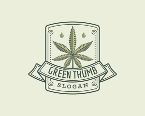 Green Cannabis Farm logo design