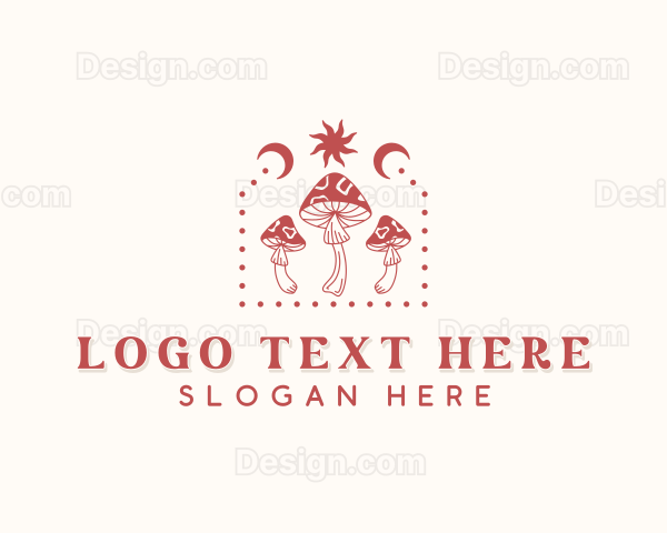 Organic Shrooms Garden Logo