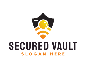 Security Camera Shield logo design