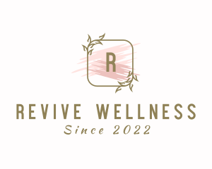 Leaf Wellness Beauty logo design