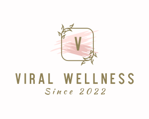 Leaf Wellness Beauty logo design