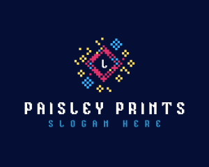 Digital Pixel Printing logo design