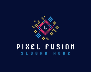 Digital Pixel Printing logo design