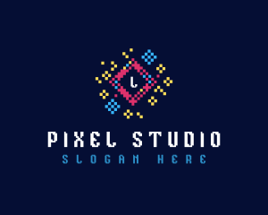 Digital Pixel Printing logo design