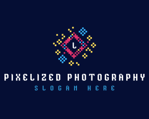 Digital Pixel Printing logo design