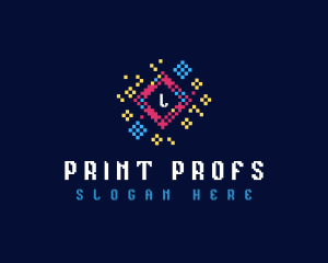 Digital Pixel Printing logo design