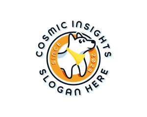 Cartoon Dog Puppy logo design