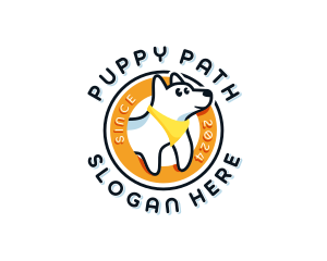 Cartoon Dog Puppy logo design