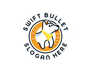 Cartoon Dog Puppy logo design