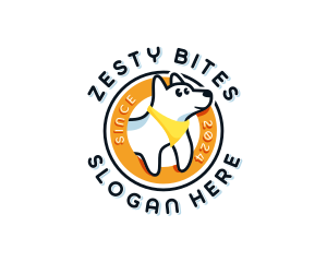 Cartoon Dog Puppy logo design