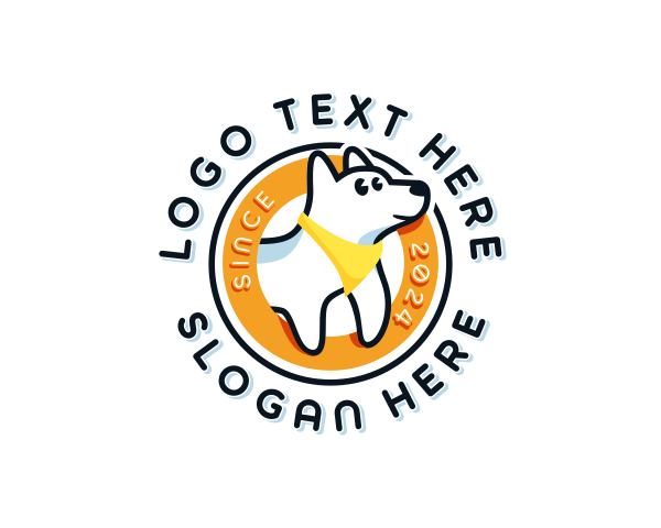 Dog logo example 3