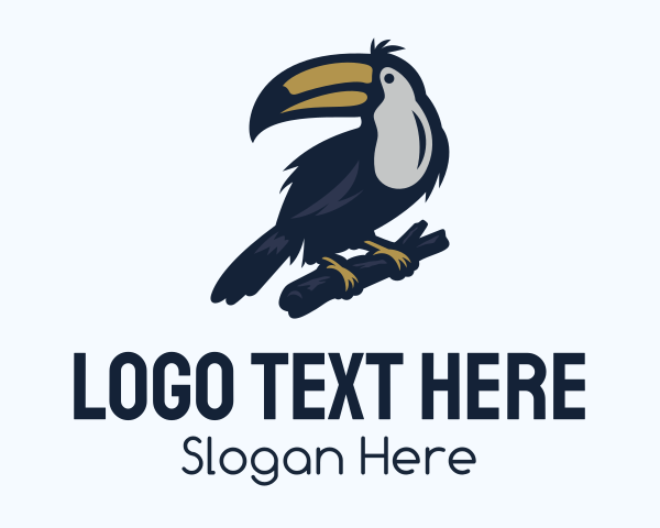 Toco Toucan logo example 4
