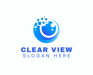 Pixel Digital Vision logo design