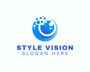 Pixel Digital Vision logo design