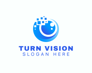 Pixel Digital Vision logo design