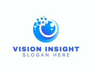 Pixel Digital Vision logo design