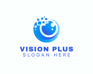 Pixel Digital Vision logo design