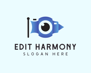 Eye Camera Flag  logo