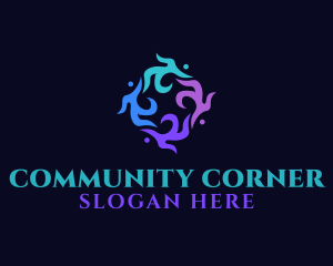 Community People Organization logo design