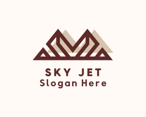 Mountain Travel Landmark Logo