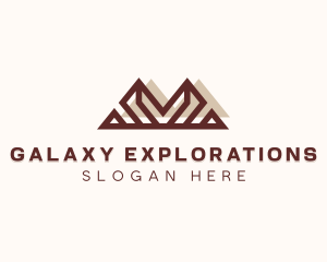 Mountain Travel Landmark logo design