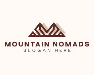 Mountain Travel Landmark logo design