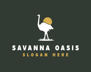 Ostrich Bird Safari logo