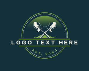 Shovel Landscaping Garden logo